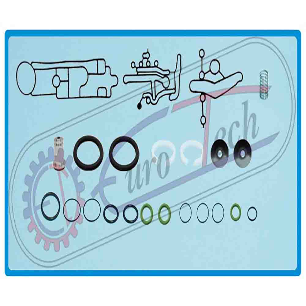 لوازم تعمیری نیم کامل کتابی روی گیربکس رنو میدلام 270 - 280 EURO TECH