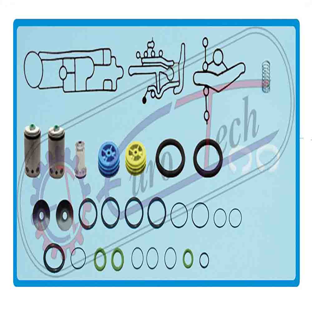 لوازم تعمیری کامل کتابی روی گیربکس رنو میدلام 270 - 280 EURO TECH